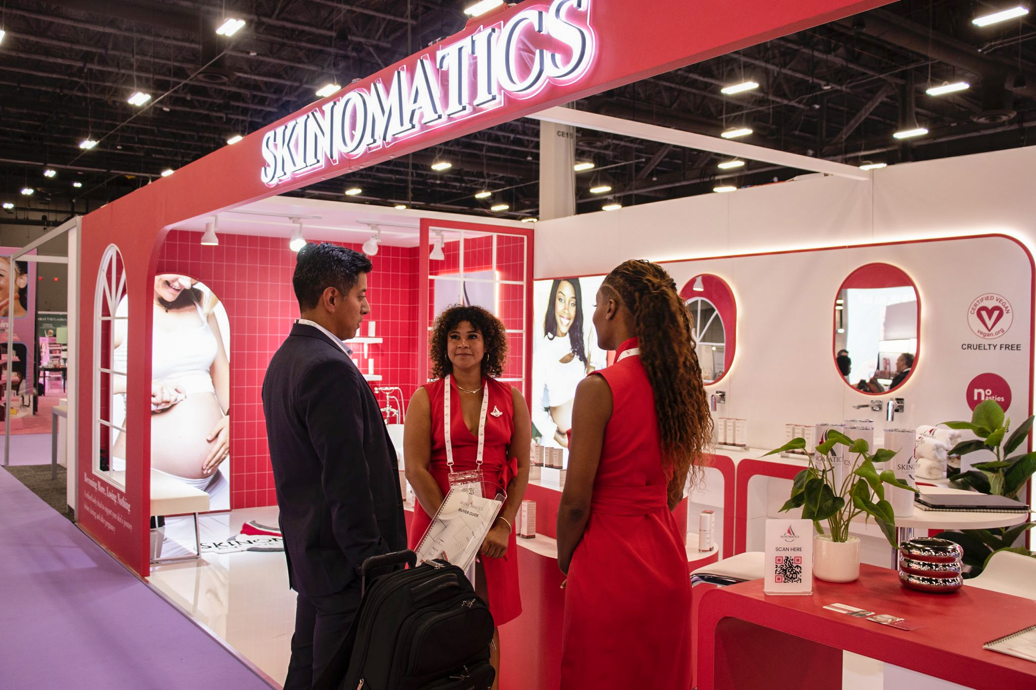Cosmoprof North America - Las Vegas∣Skinomatics（10ft&times;30ft）