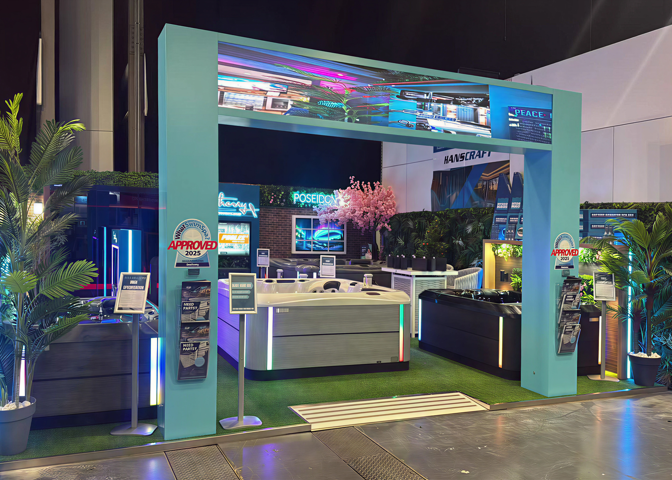 UK SPA show 2026∣Hanscraft（23ft&times;23ft）