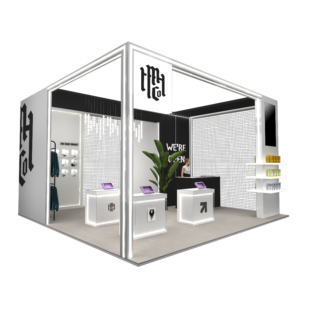 Portable E-Cigarette Display Stand Zero-Experience Setup