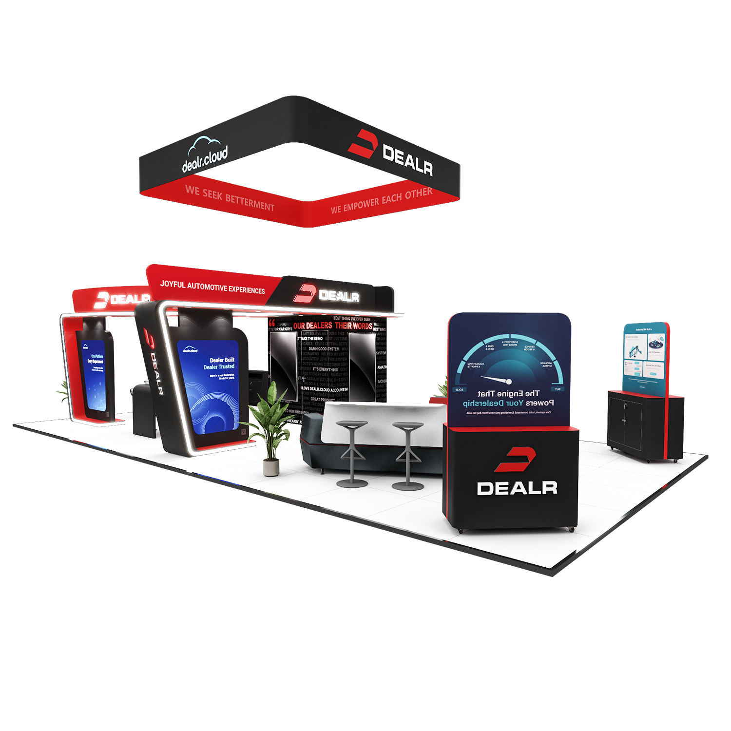 20x65ft Reusable Modular Stand for NIADA & Global Auto Expos