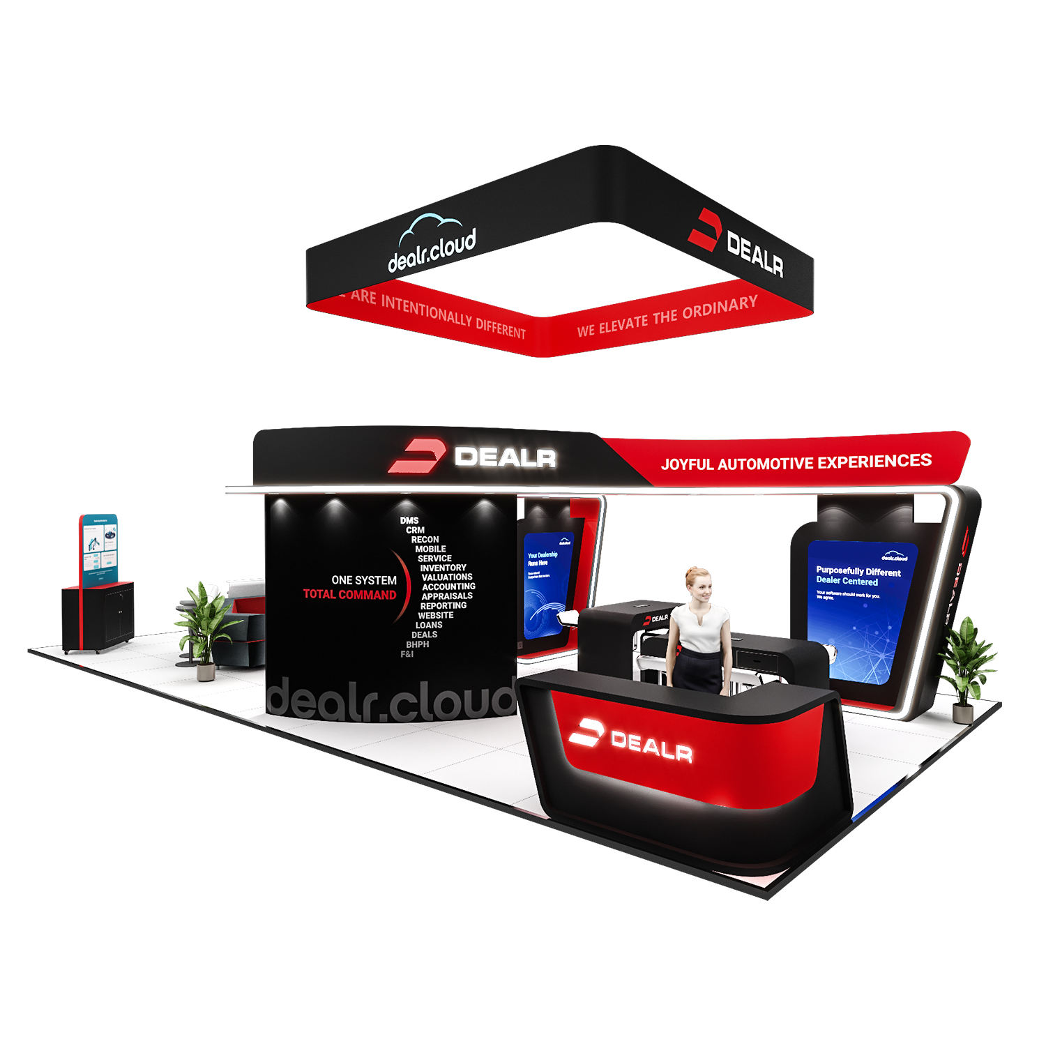 20x65ft Reusable Modular Stand for NIADA & Global Auto Expos
