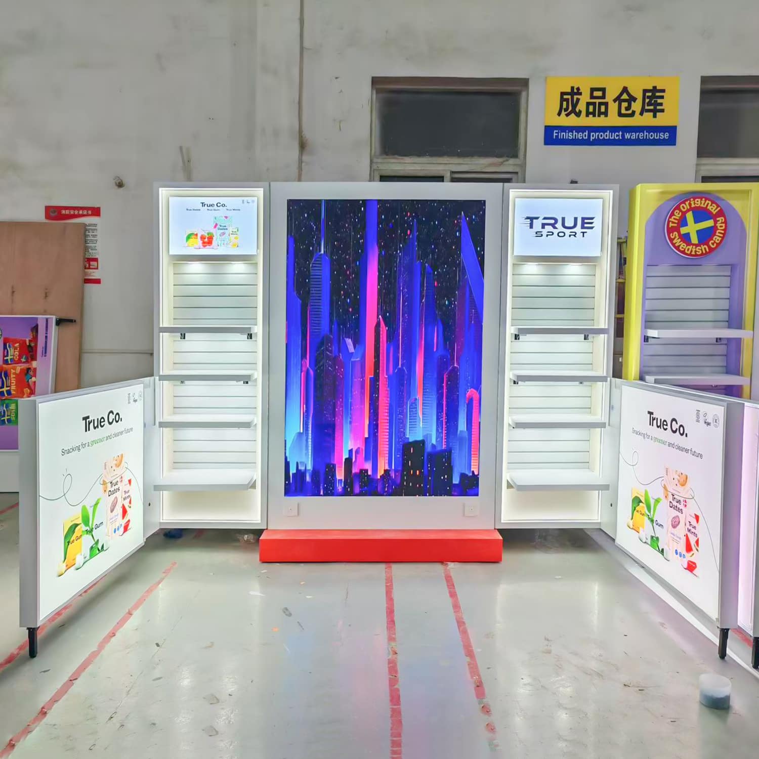 3-Minute Magic Box Booth: Creative Triple Fold, Open the Box & Plug It in to Use!