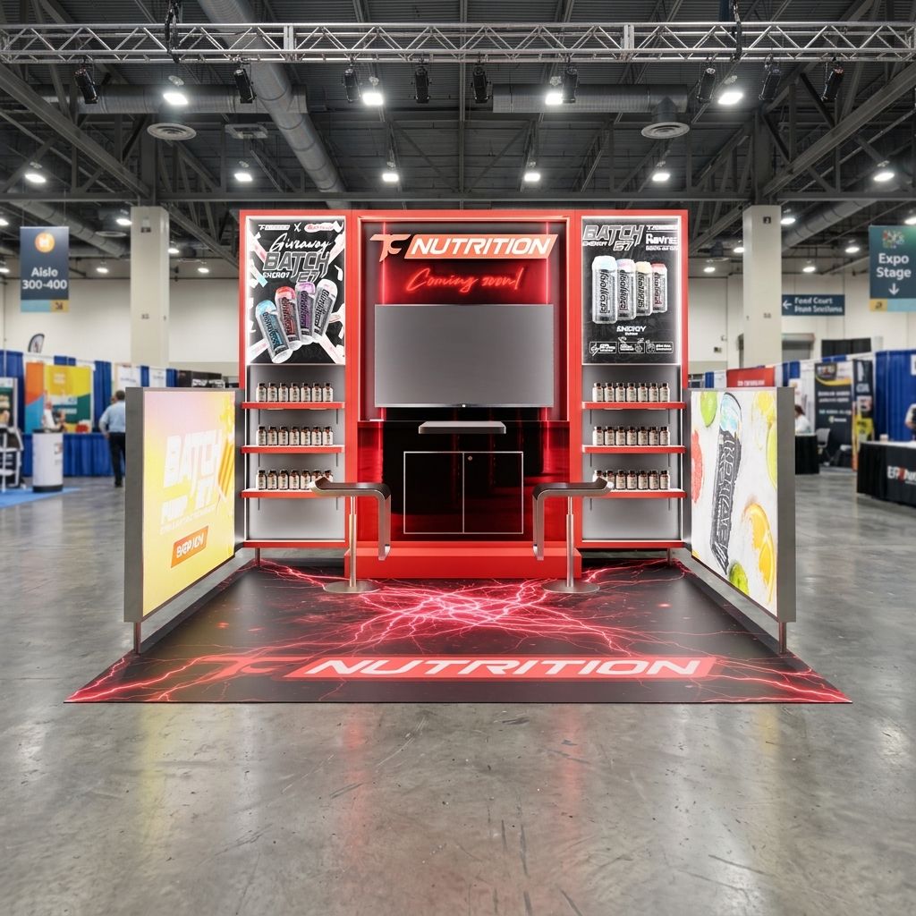 Tool Free Setup Magic Tradeshow Booth Custom Design Portable Exhibition Booth Stand for USA Trade Show Event