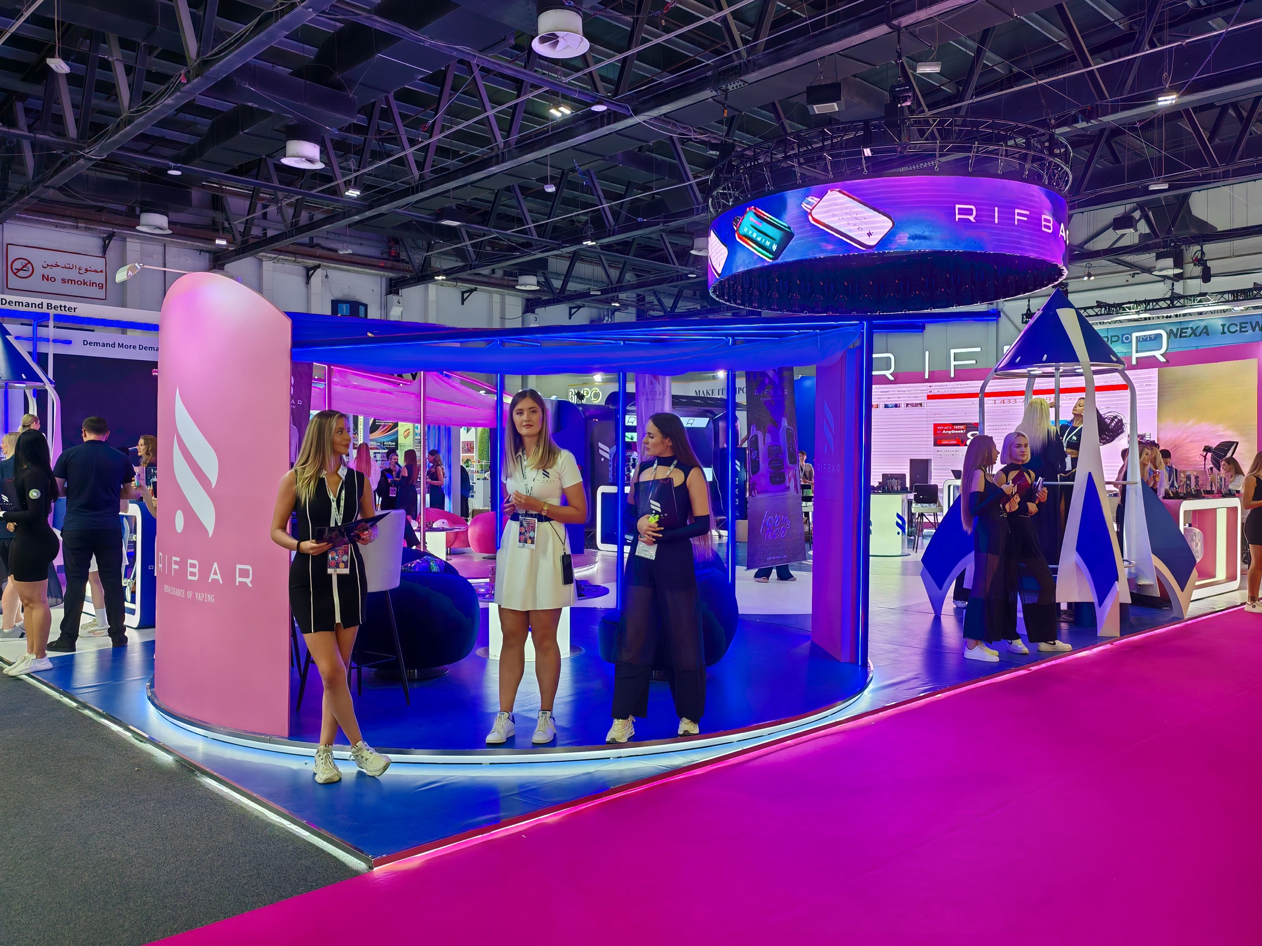 World Vape Show Dubai 2024∣RIFBAR（50ft&times;50ft）